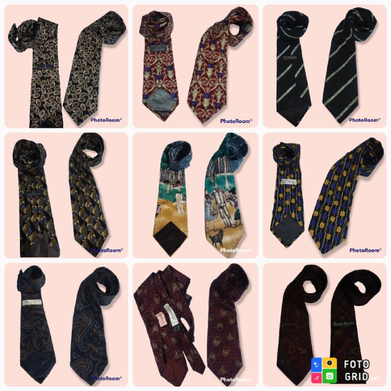 branded necktie