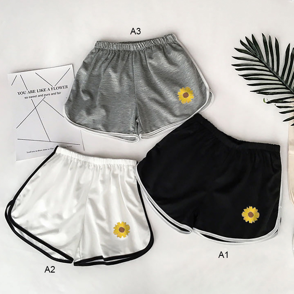 sunflower print leggings
