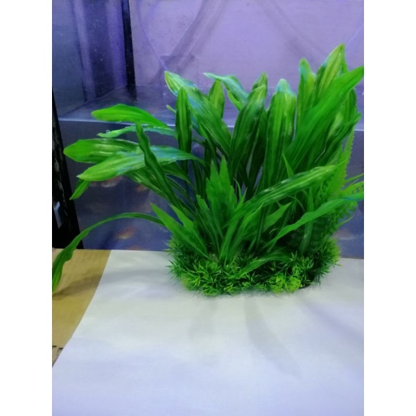 artificial plant aquarium decoration design 12inch tall #1