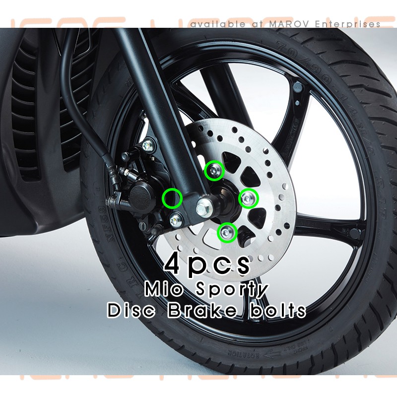 mio sporty disc brake bolts (sold per set) Shopee Philippines