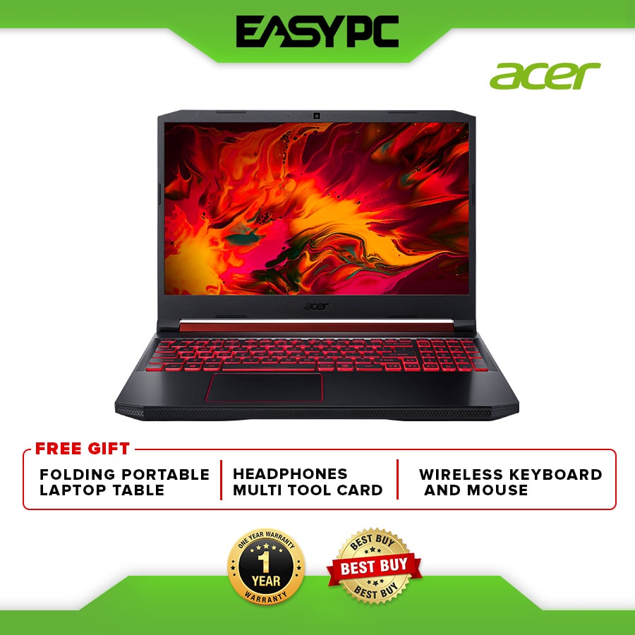 Acer Nitro 5 AN5155556R2 i510300H 8gb/256SSD/GTX1650Ti/15.6"/WIN10