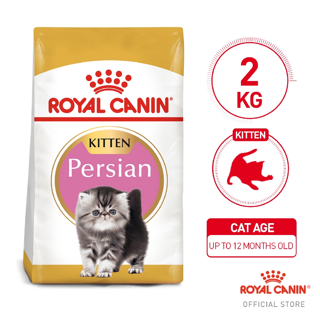 Royal Canin Persian Kitten (2kg) - Feline Breed Nutrition | Shopee