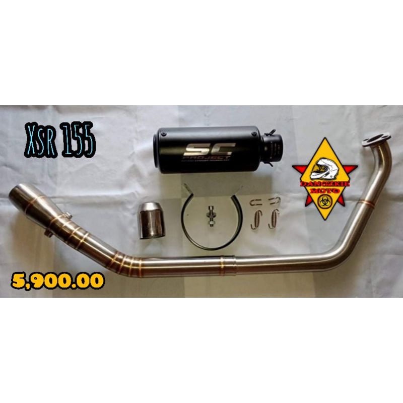 xsr 155 exhaust