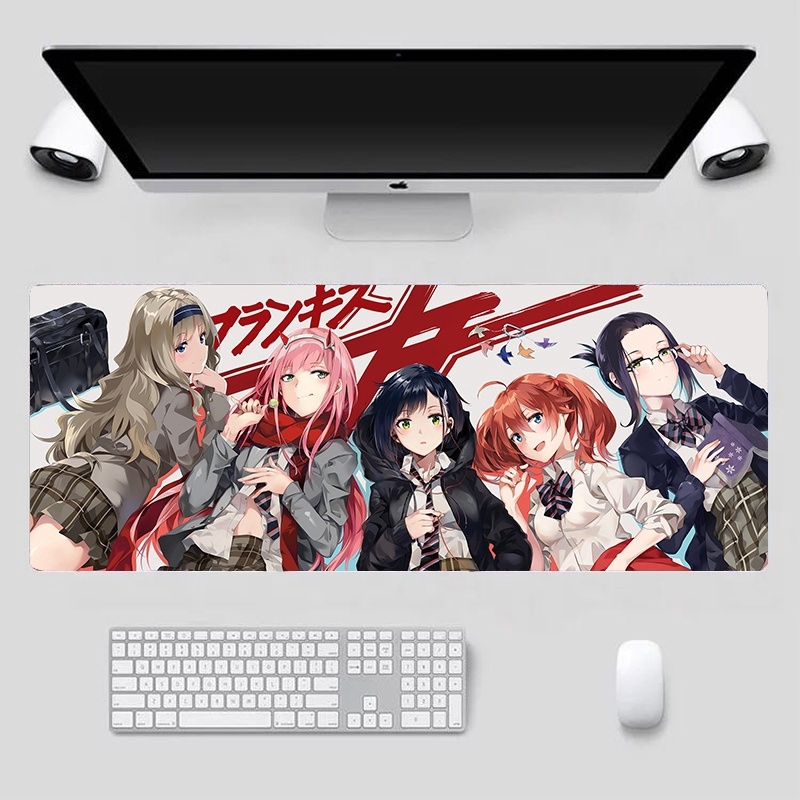 Anime Mousepad Zero Two DARLING in the FRANXX 02 3D Mouse Pad Gaming Wrist Rest