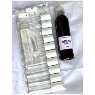 100ml Liptint refill with 10pcs roller bottlle and 10pcs Shrink wrap (PREMIUM GEL TINT)(NO STICKER)