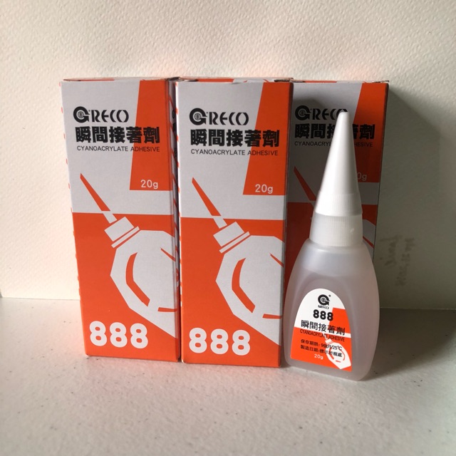 Greco Shoe Glue 888 Cyanoacrylate Adhesive / 888 All purpose DIY 1pc