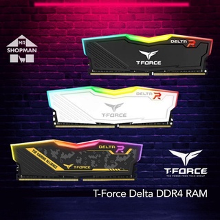 Teamgroup T-force Delta 8Gb 16Gb 32Gb 3200Mhz / 3600Mhz Black White Tuf Gaming Tforce RGB DDR4 RAM