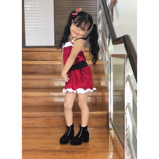Christmas OOTD II Santa dress #3