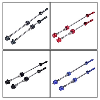Details about / Pair Quick Release 100//135mm Hub Axle MTB Road Bike Bicycle QR Skewer Titanium