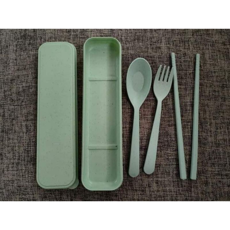 complete utensil set with cover ang chpostick Shopee Philippines