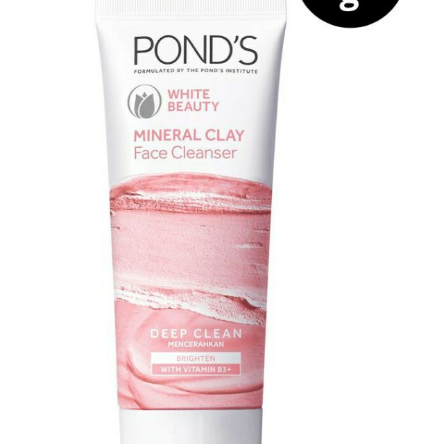 ponds white beauty clay foam