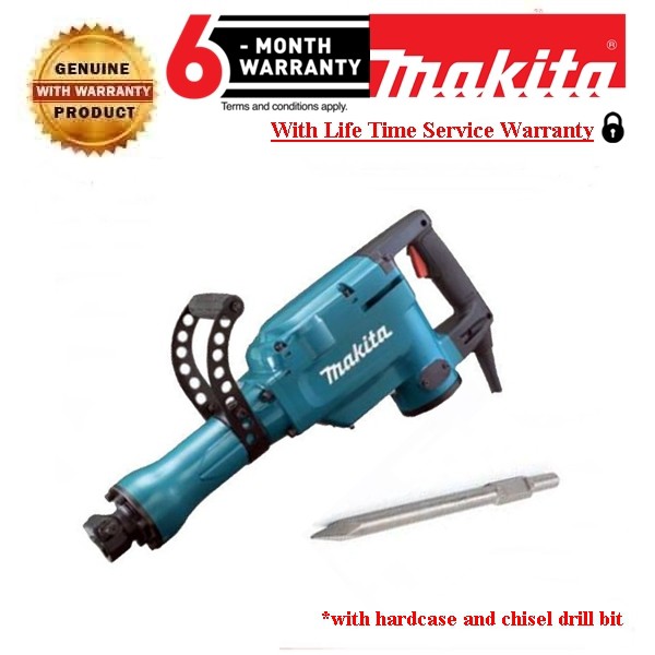 MAKITA HM1306 16kg Demolition Hammer [1 Pointed Chisel] Shopee