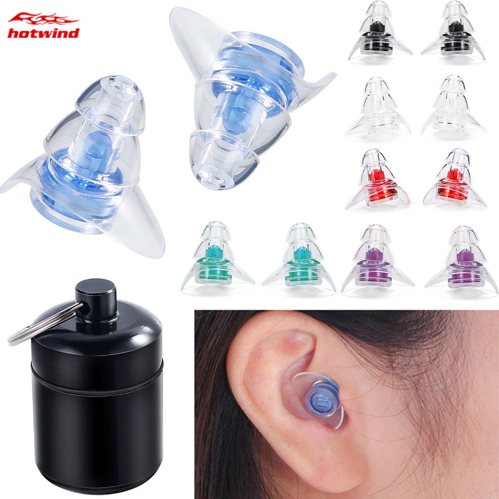 Silicone Ear Plugs Anti Noise Snore Earplugs Comfortable For Study Sleep New CH 