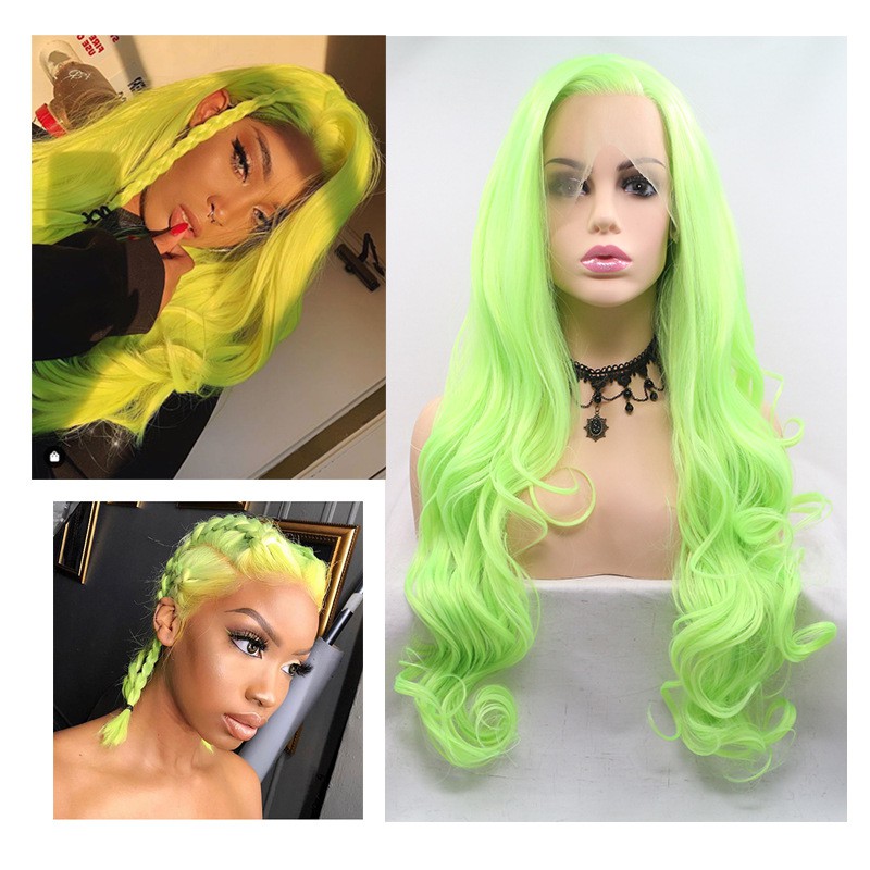 neon wig