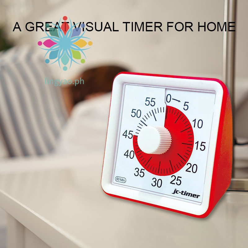 Analog Visual Timer Silent Countdown Clock Time Management Tool For
