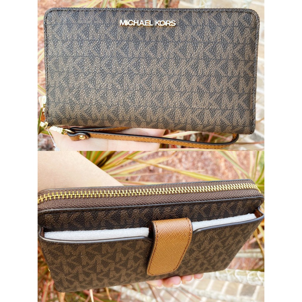 mk phone wallet wristlet