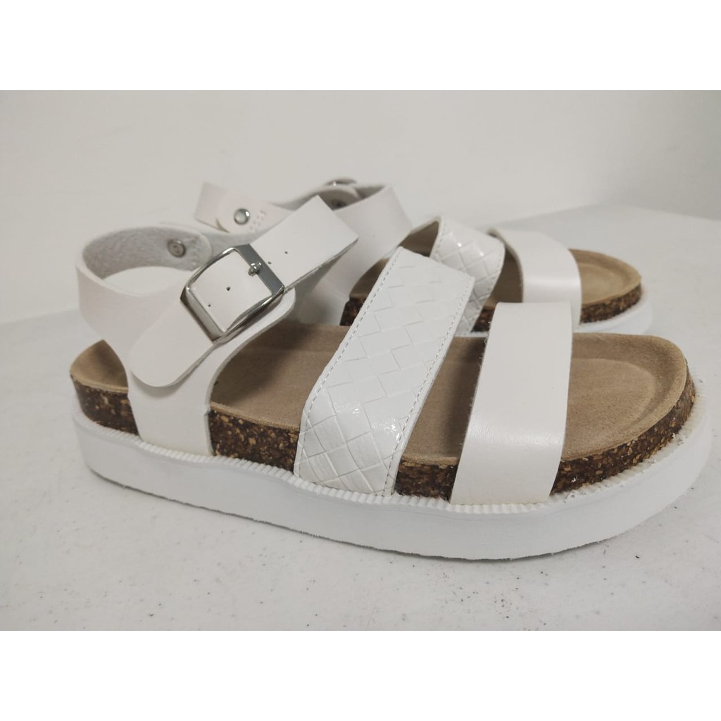 white color sandals