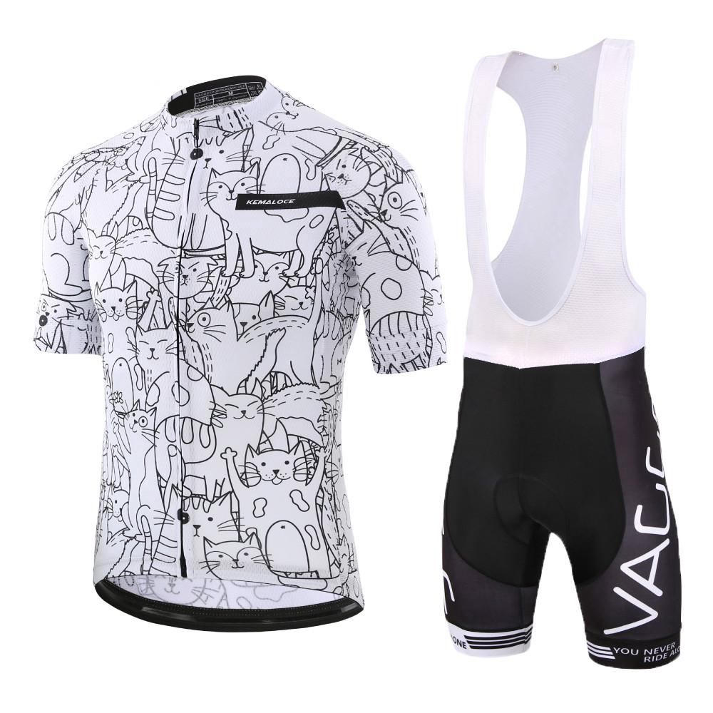 black and white bike jersey