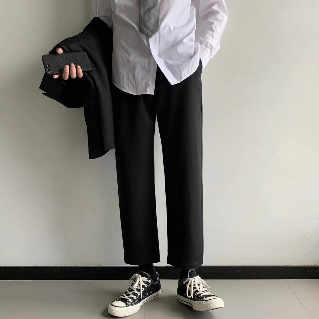 straight leg pants mens