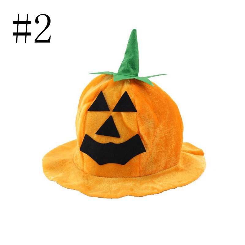 Halloween Pumpkin Hat Cap Warm Kids 1 Pcs 4 Types Hats For Halloween Cospla  LAXT | Shopee Philippines