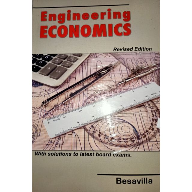 Orig Engineering Economics Revised Edition Besavilla Shopee Philippines