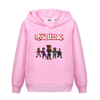 Fashion Hoodies Roblox Boys Sports Jacket Kids Cotton Sweater Child Coat Shopee Philippines - pinxk jacket roblox