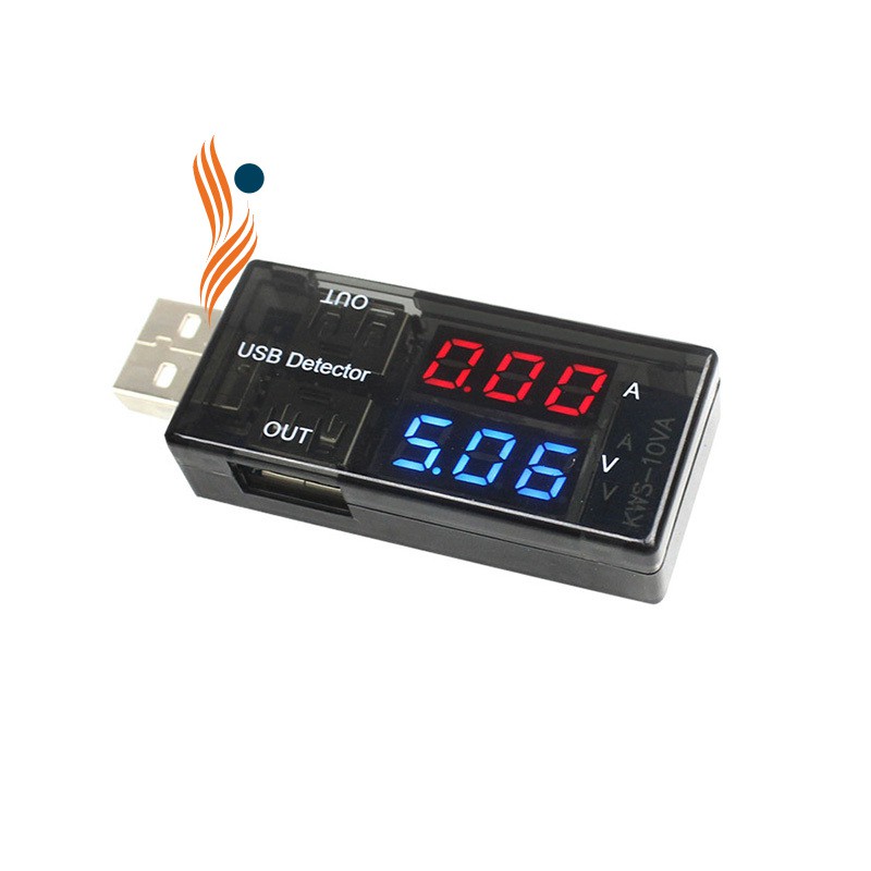 Usb Charger Detector Current Voltage Power Tester Dual Digital Display Volt Amp Meter For Android Ph Shopee Philippines