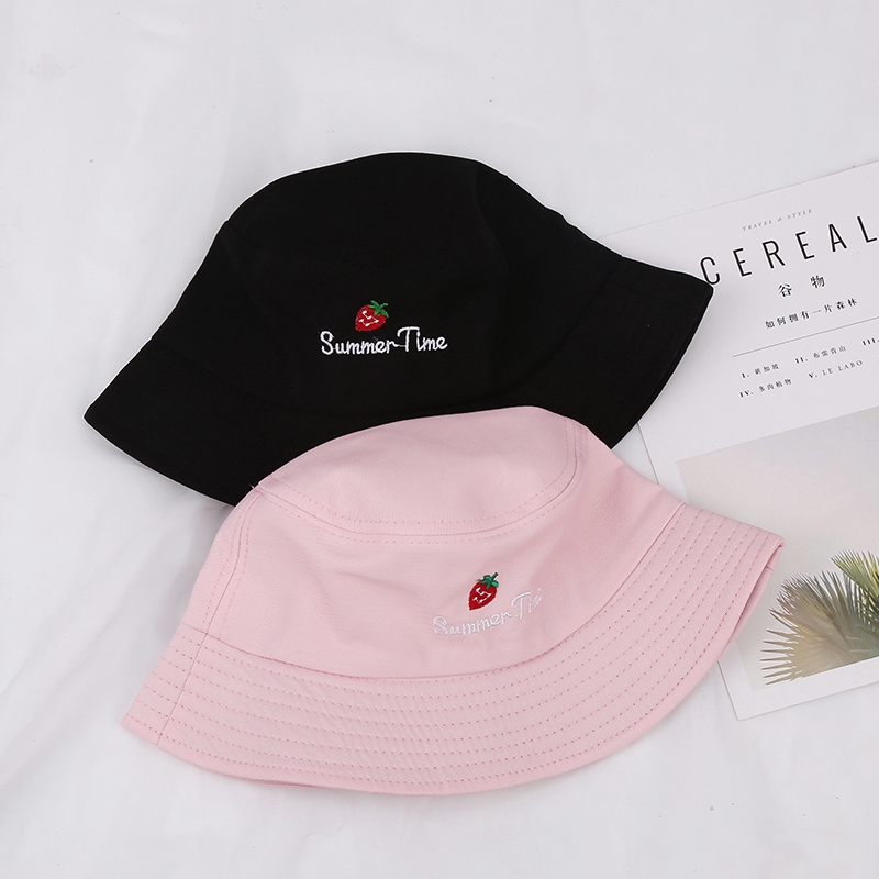 pink fisherman hat
