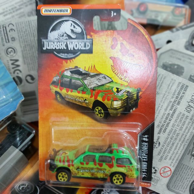 matchbox jurassic world cast