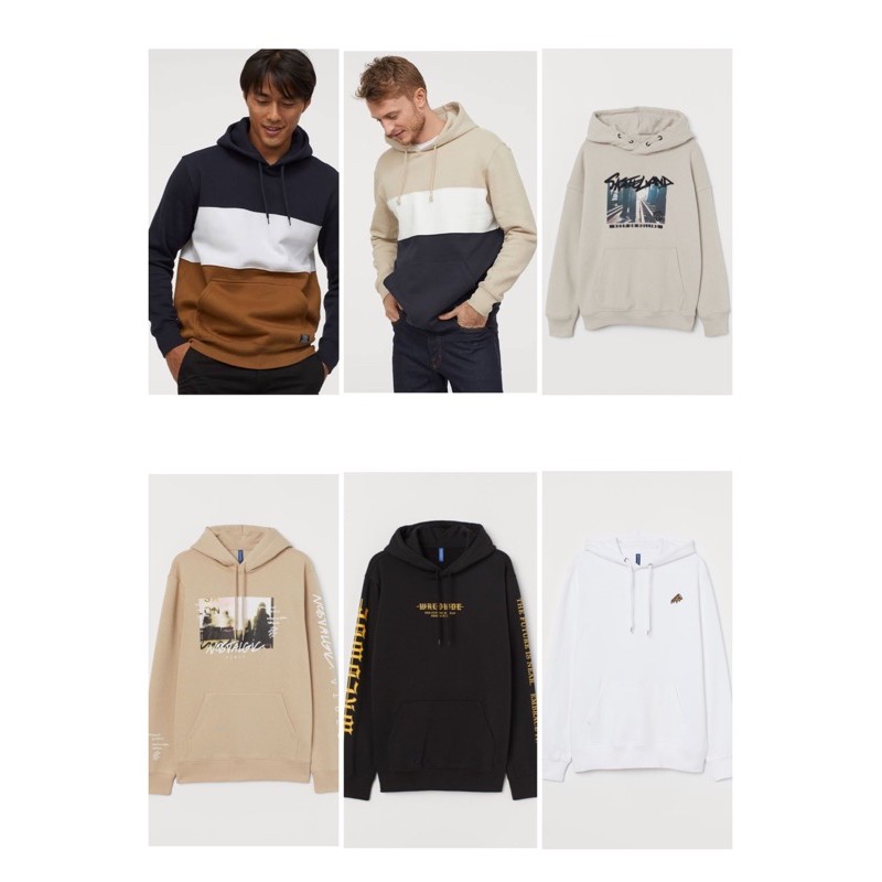 hoodie h&m shopee