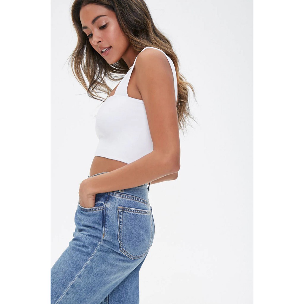 square neck top forever 21