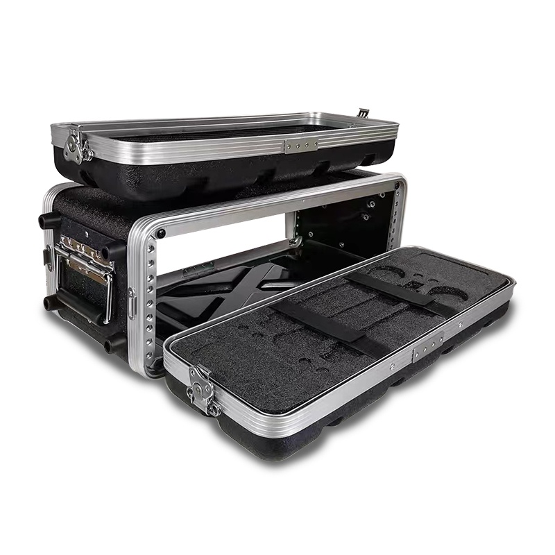 itid 3RU 210mm Tourcase for Wireless Microphone Receiver Case ABS Case Sound Equipment Case 19