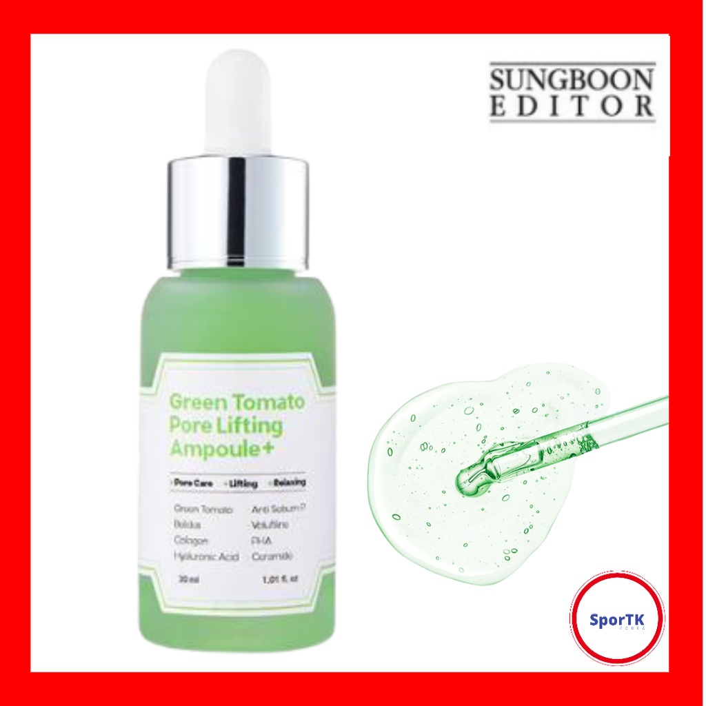 [Sungboon Editor] Green Tomato Pore Lifting Ampoule 30ml Shopee