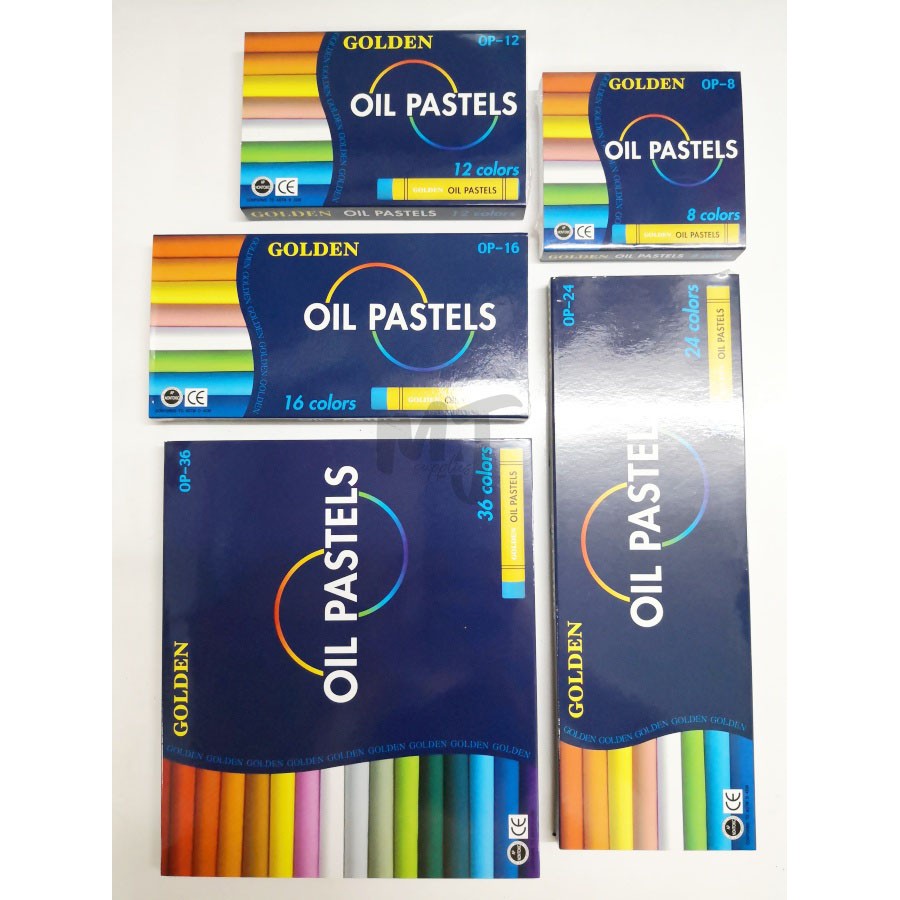 Golden Oil Pastels (available in 5 sizes) Shopee Philippines