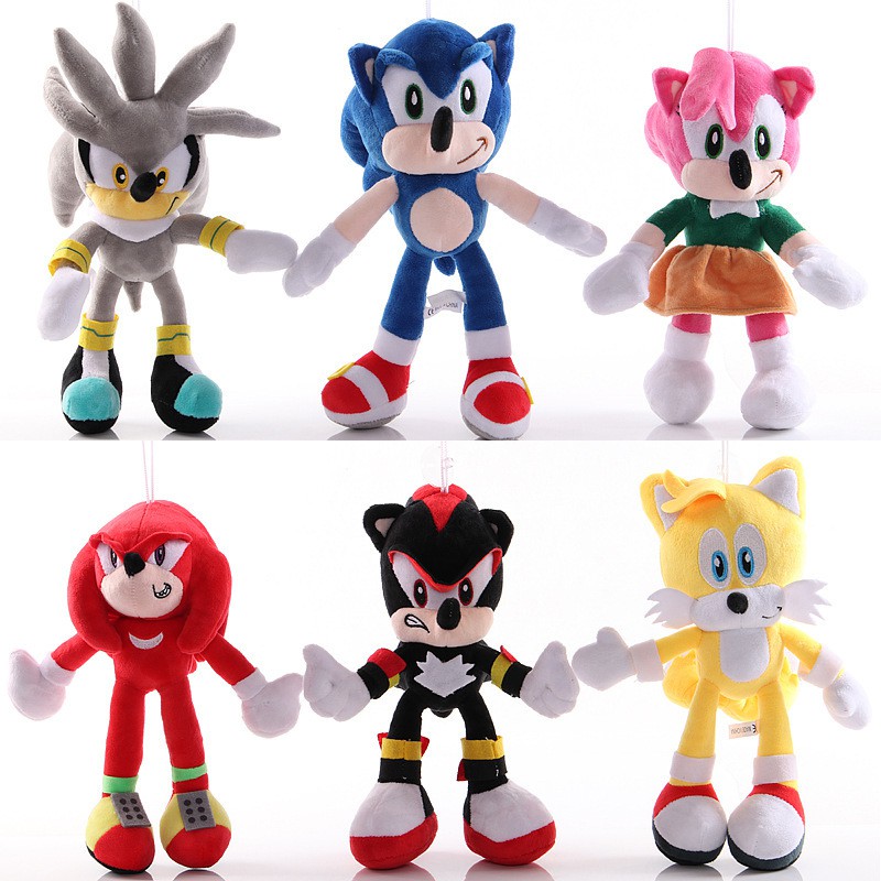 sonic plush and tails plush