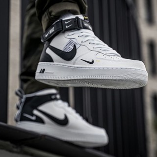 air force 1 black high cut