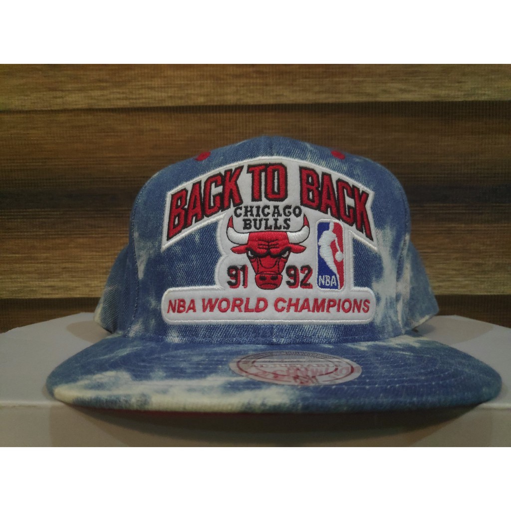 bulls 1991 championship hat