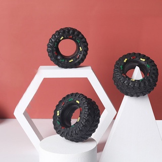 The New Pet Monochrome Style Small Tires Cats and Dogs Chew and Bite Dog Toy Vinyl Material Squeeze Sound Toy #1