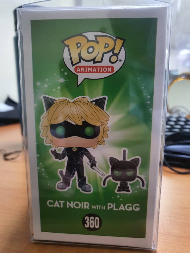 Miraculous Ladybug Cat Noir With Plagg Funko Pop Vinyl Figure Shopee Philippines