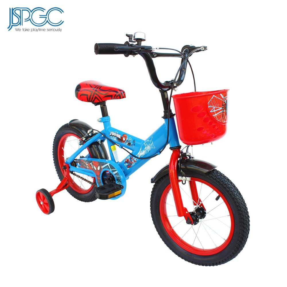 spiderman bike basket