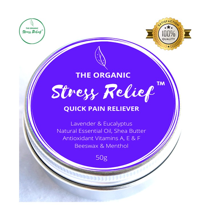 SLEEP Lavender Vanilla (Quick Pain Relief Rub 50g) Aromatherapy Stress
