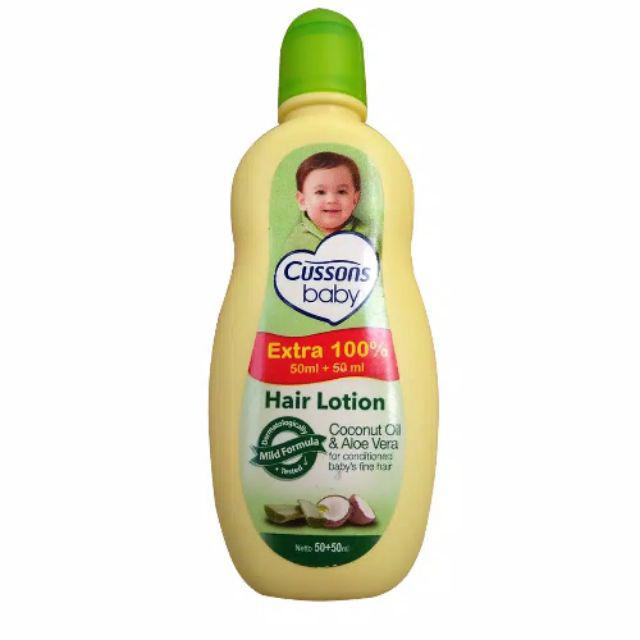 cussons baby hair lotion