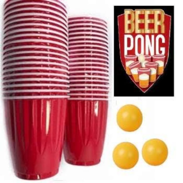 100 cup pong