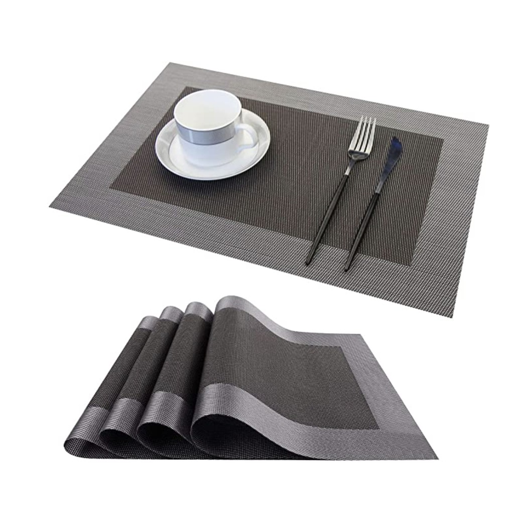 Fancy Modern Classy Plain Placemat HeatResistant Placemats Stain