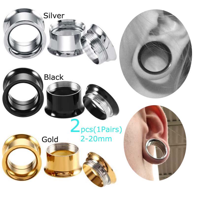 COOEAR 1 Paire De Tunnels D'oreille De Style Lune Bouchons De