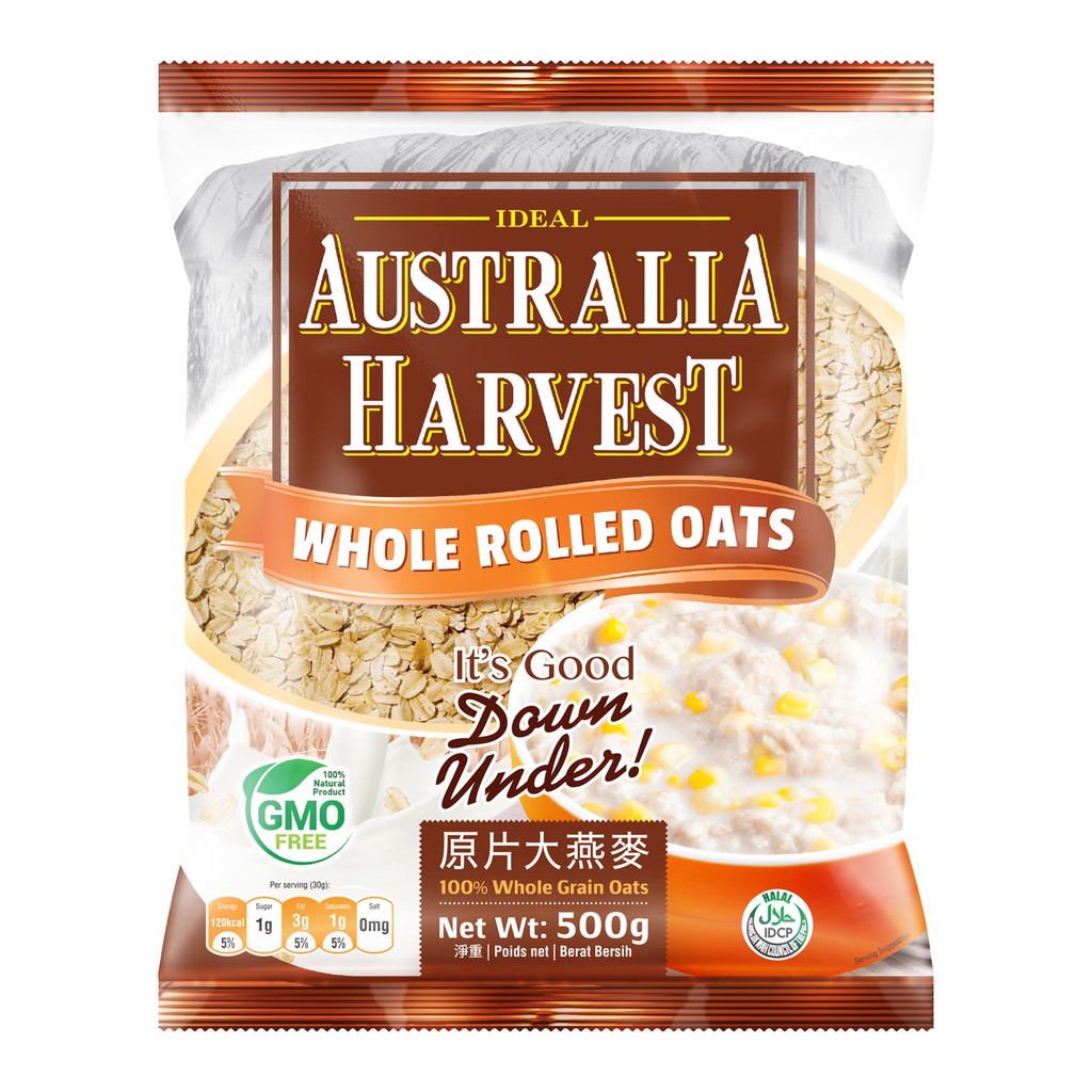 Australia Harvest Rolled Oats 500g Shopee Philippines