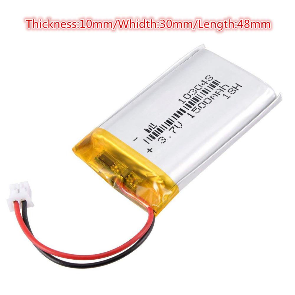 103048 103050 1500mAh Rechargeable Batteries With Pcb/PCM Protection 3 ...