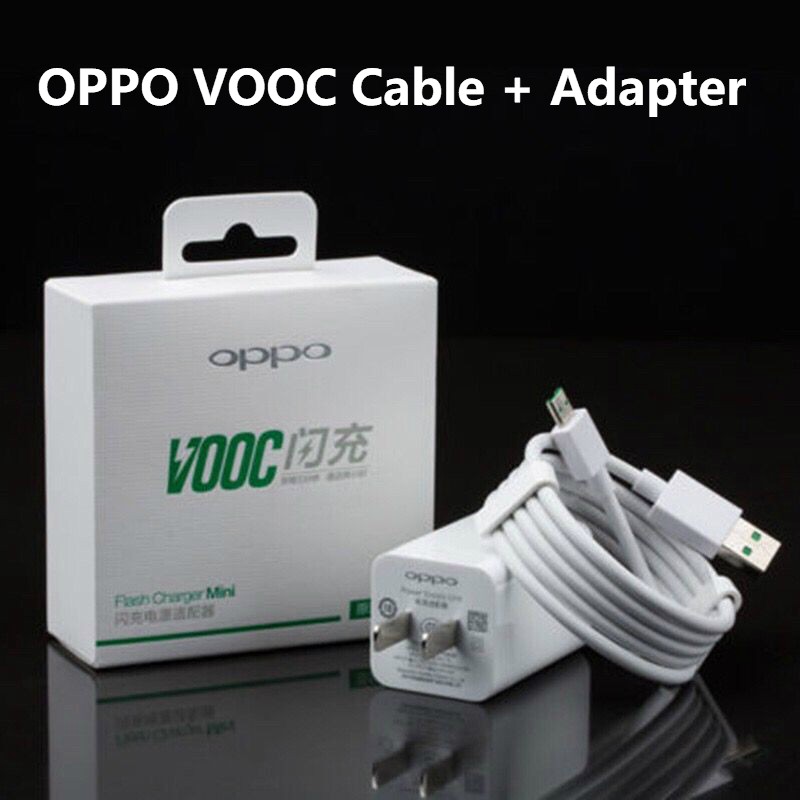 Original OPPO Fast charger VOOC Cable Micro Type C USB adapter For oppo