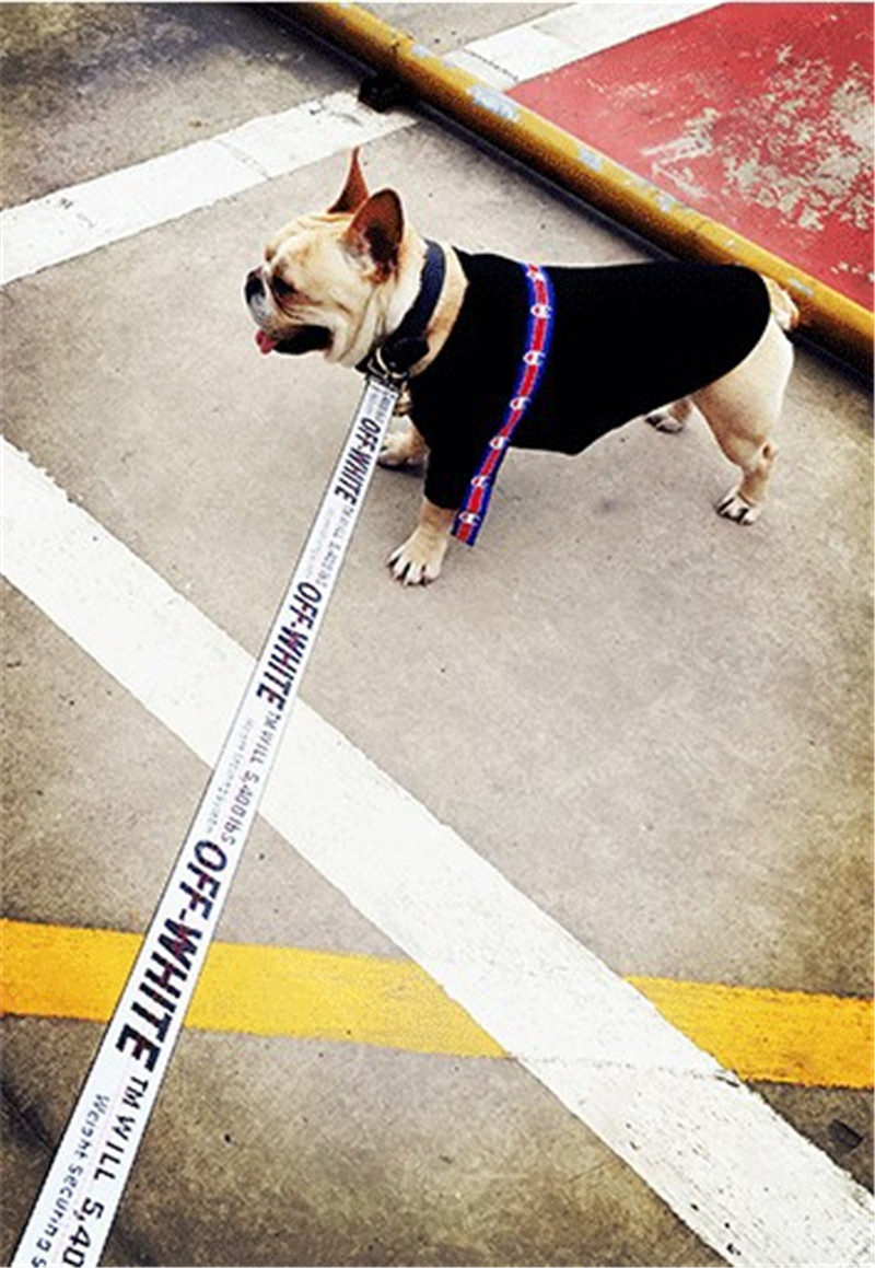 off white dog jacket