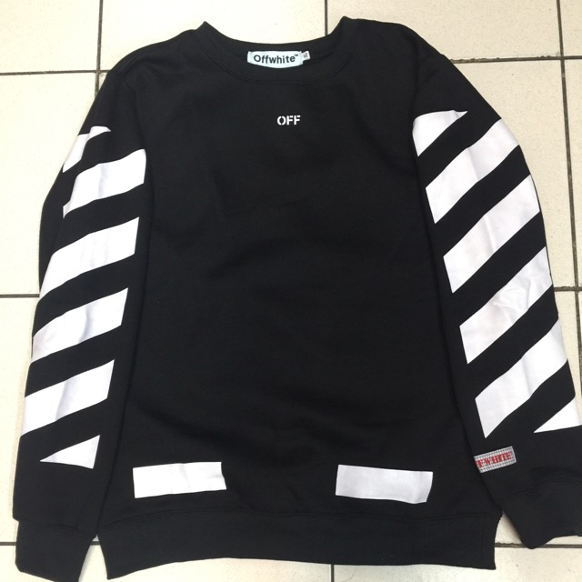 off white sweater white